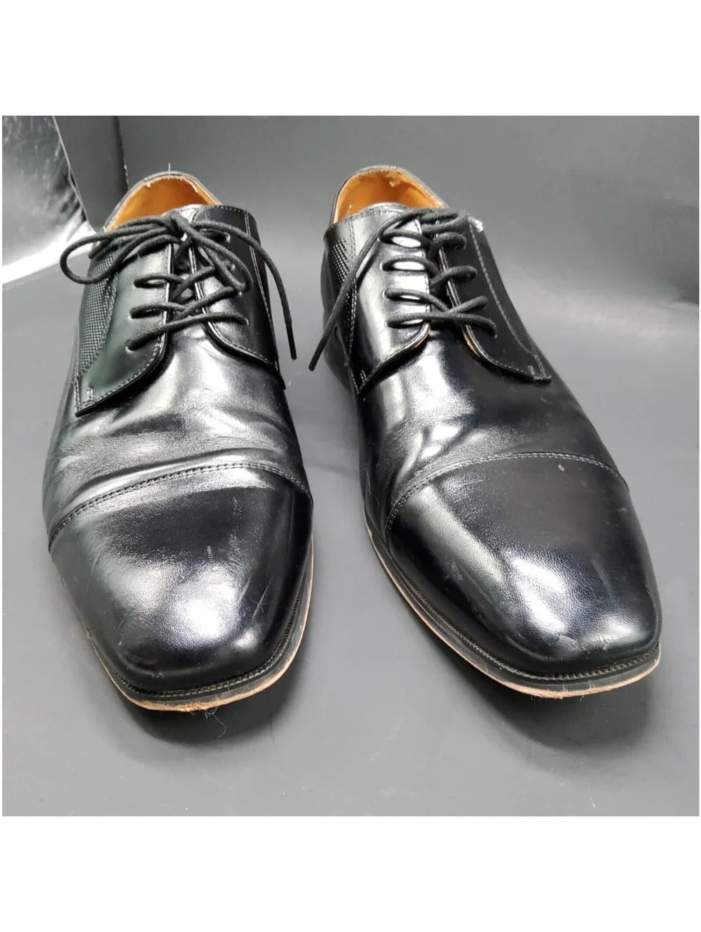 Florsheim Shoes Calipa Cap Toe Oxfords Men's Sz 11.5 Medium (D) Black